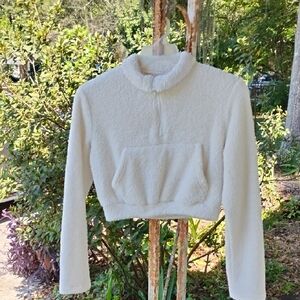 Cozy White Fleece Jacket